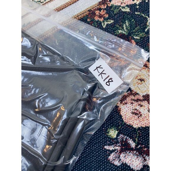 Aritzia Wilfred The Melina Faux Leather Straight leg Pants Womens 2 Gray Green - Picture 6 of 16